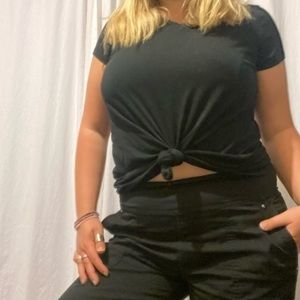 Black comfy tee size xs